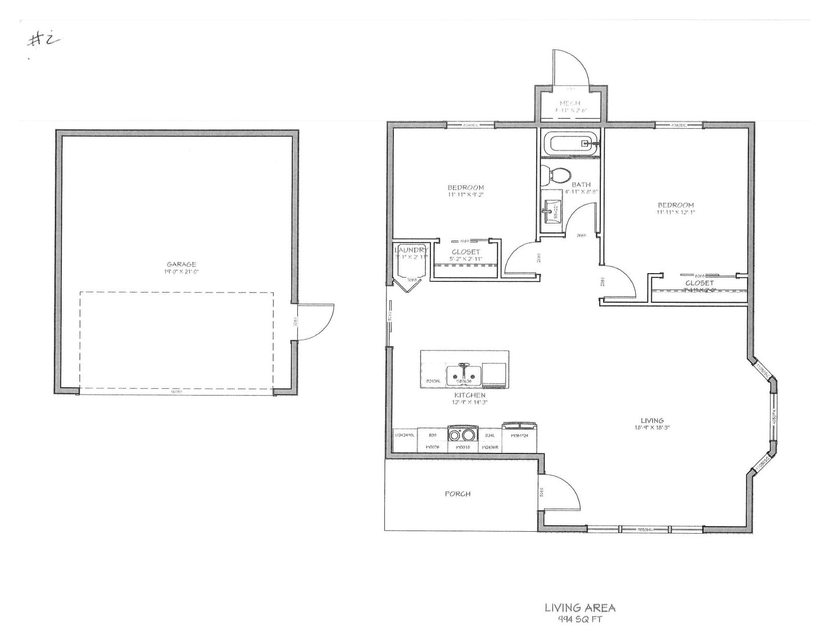 Core 994 floor plan layout