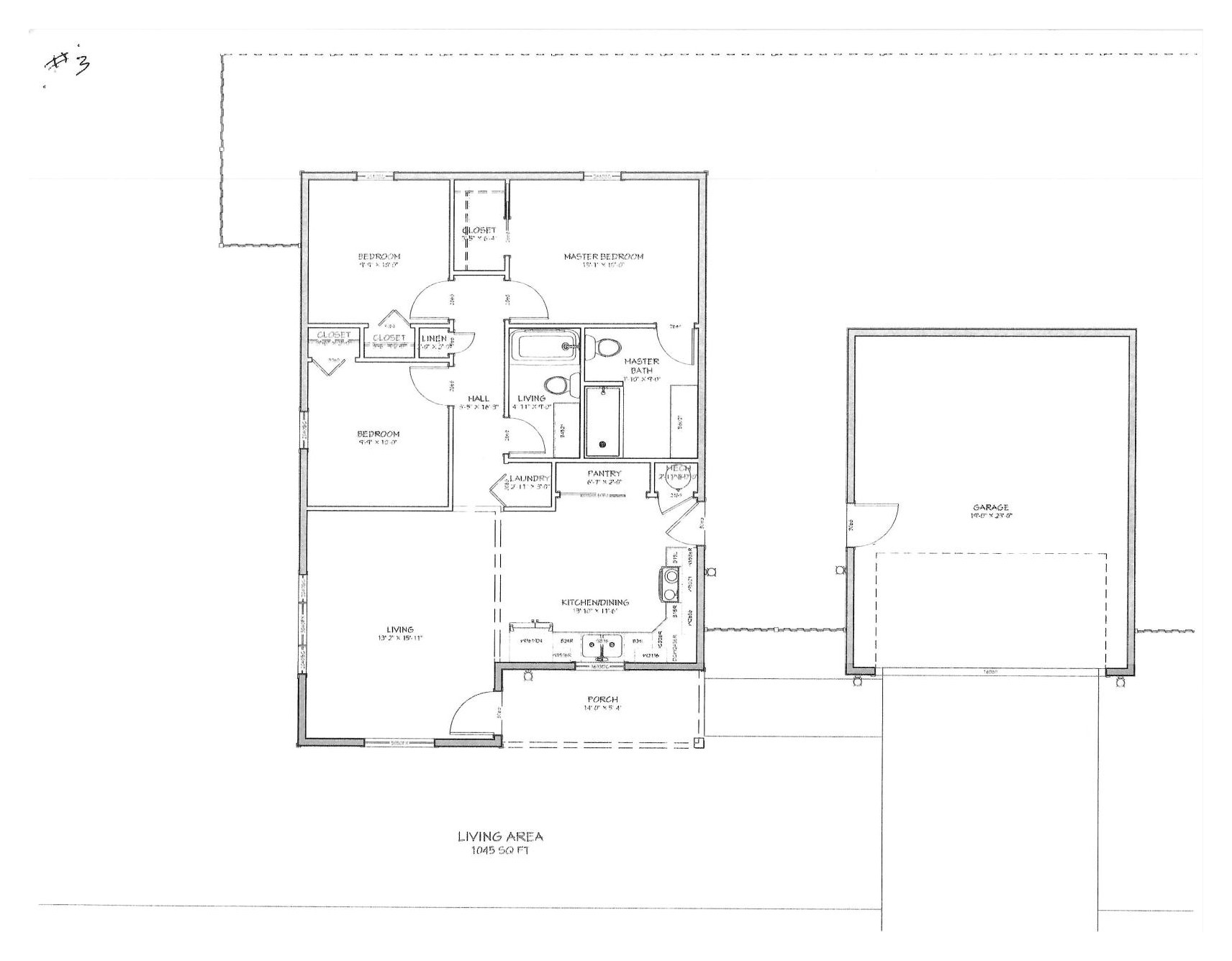 Core 1045 floor plan layout